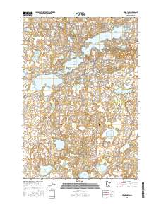 Prior Lake 2016 topographic map thumbnail