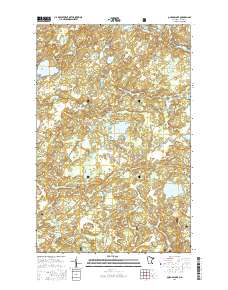Quadga Lake 2016 topographic map thumbnail