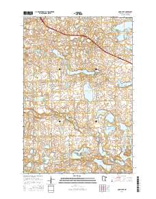 Quam Lake 2016 topographic map thumbnail