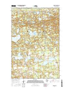 Red Lake 2016 topographic map thumbnail