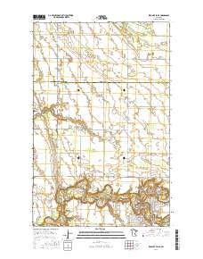 Red Lake Falls 2016 topographic map thumbnail