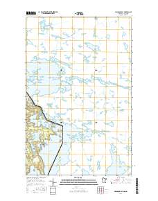 Swansons Bay 2016 topographic map thumbnail