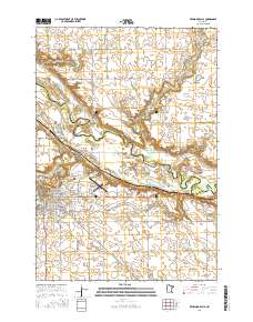 Redwood Falls 2016 topographic map thumbnail