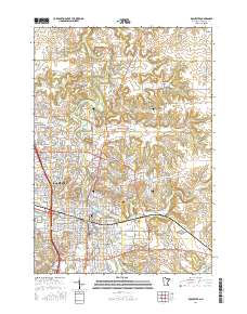 Rochester 2016 topographic map thumbnail