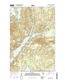 Roosevelt Lake 2016 topographic map thumbnail