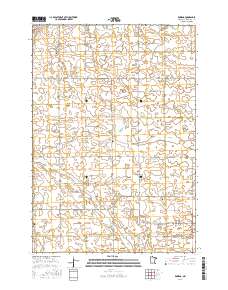 Rowena 2016 topographic map thumbnail
