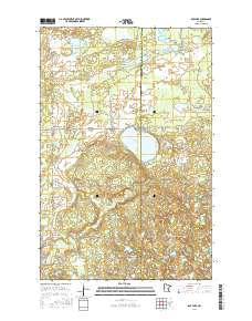 Roy Lake 2016 topographic map thumbnail