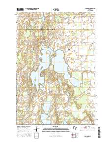 Rush Lake 2016 topographic map thumbnail