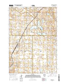 Ruthton 2016 topographic map thumbnail