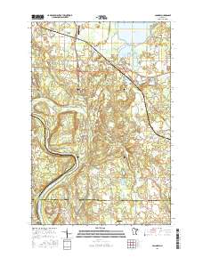 Saginaw 2016 topographic map thumbnail