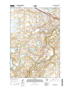 Saint Michael 2016 topographic map thumbnail