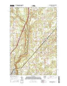 Sandstone North 2016 topographic map thumbnail
