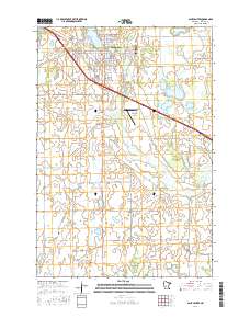 Sauk Centre 2016 topographic map thumbnail