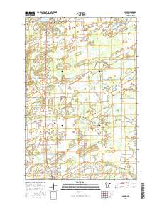 Sebeka 2016 topographic map thumbnail