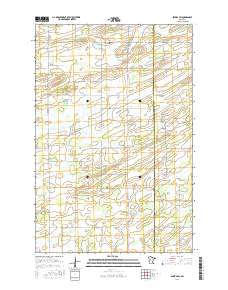 Sebeka SW 2016 topographic map thumbnail