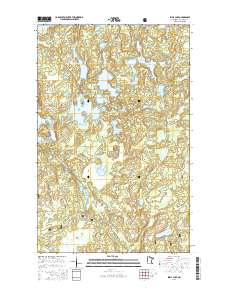 Shell Lake 2016 topographic map thumbnail