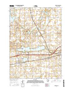Sherburn 2016 topographic map thumbnail