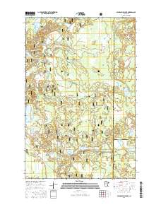 Shingle Mill Lake 2016 topographic map thumbnail