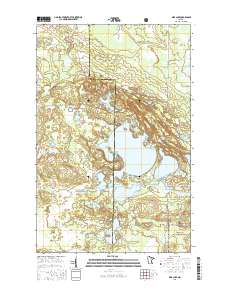 Side Lake 2016 topographic map thumbnail