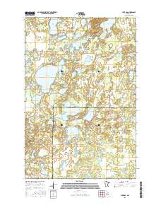 Lake Ada 2016 topographic map thumbnail