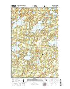 Lake Agnes 2016 topographic map thumbnail