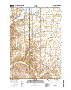 Lake Benton NW 2016 topographic map thumbnail