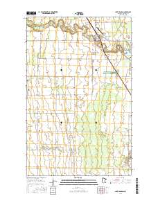 Lake Bronson 2016 topographic map thumbnail