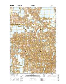 Lake Franklin 2016 topographic map thumbnail