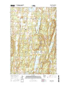 Lake Hattie 2016 topographic map thumbnail