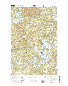 Lake Insula 2016 topographic map thumbnail