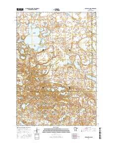Lake Johanna 2016 topographic map thumbnail