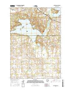 Lake Koronis 2016 topographic map thumbnail