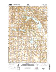 Lake Olaf 2016 topographic map thumbnail