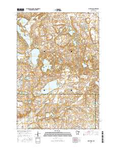 Lake Simon 2016 topographic map thumbnail