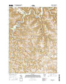 Lanesboro 2016 topographic map thumbnail