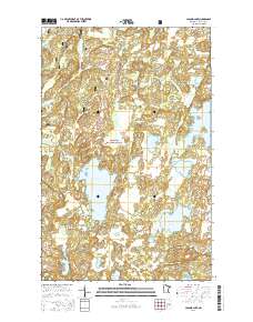 Lapond Lake 2016 topographic map thumbnail