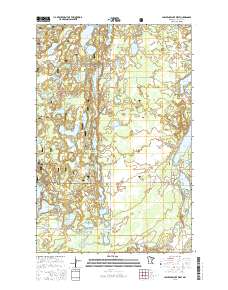Lawrence Lake West 2016 topographic map thumbnail