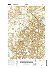 Lincoln 2016 topographic map thumbnail
