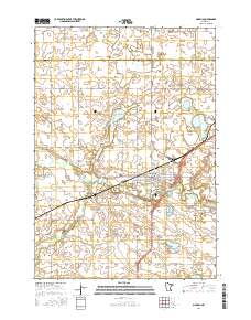 Madelia 2016 topographic map thumbnail