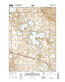 Madison Lake 2016 topographic map thumbnail