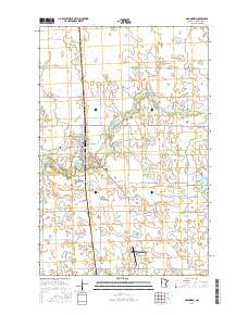 Mahnomen 2016 topographic map thumbnail