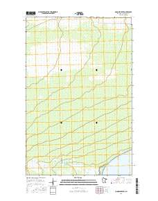 Manomin Creek 2016 topographic map thumbnail