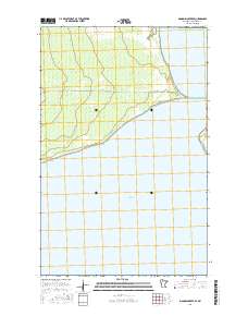 Manomin Creek SE 2016 topographic map thumbnail