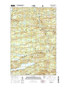 Mark Lake 2016 topographic map thumbnail