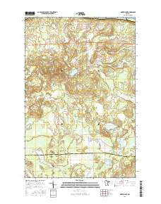 Martin Lake 2016 topographic map thumbnail