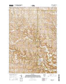 Mazeppa 2016 topographic map thumbnail