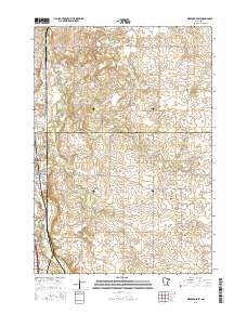 Medford East 2016 topographic map thumbnail