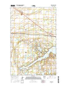 Mentor 2016 topographic map thumbnail