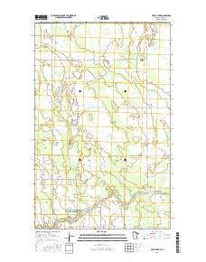 Skull Lake 2016 topographic map thumbnail