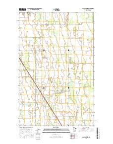 Skull Lake SW 2016 topographic map thumbnail
